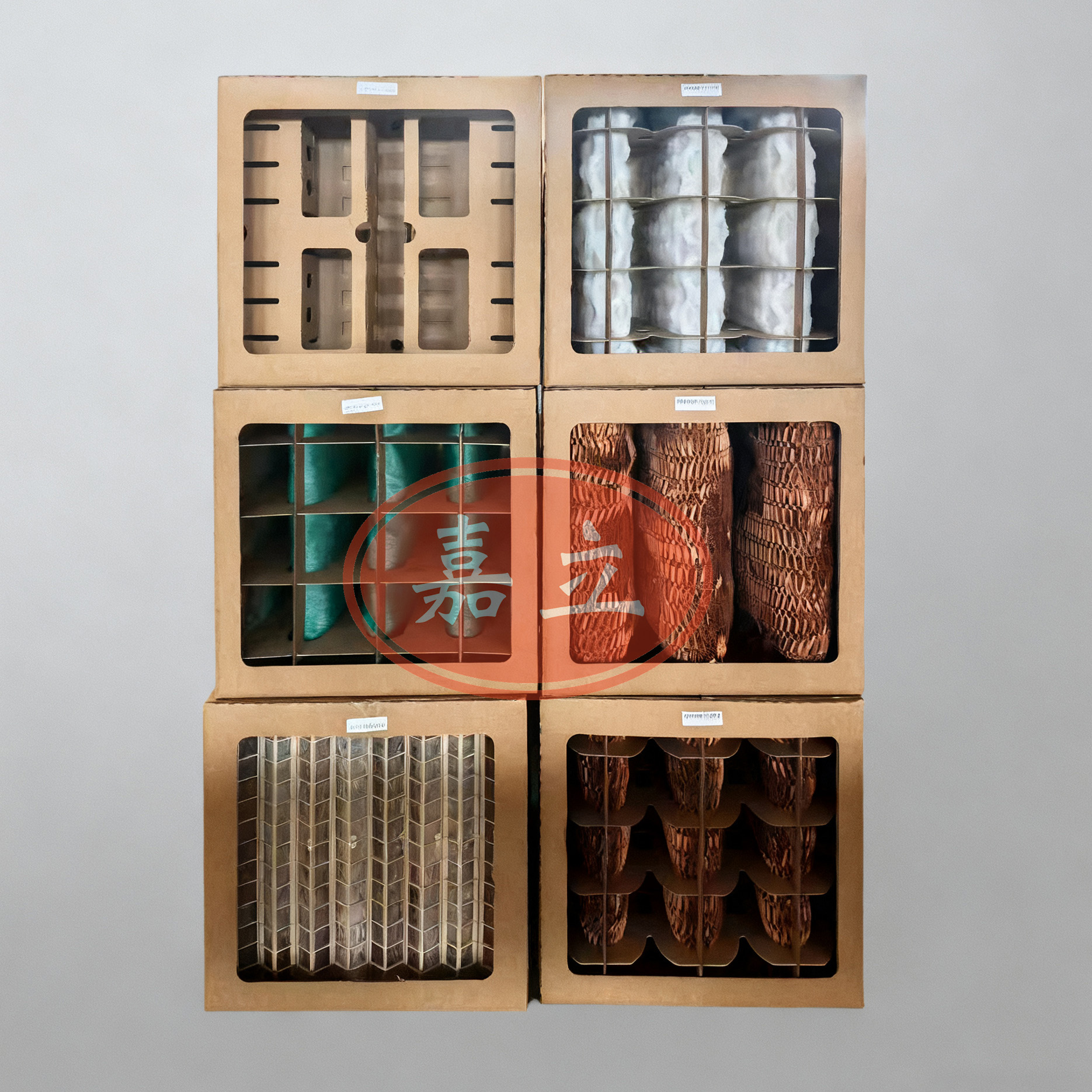 黄浦纸盒式漆雾过滤纸箱